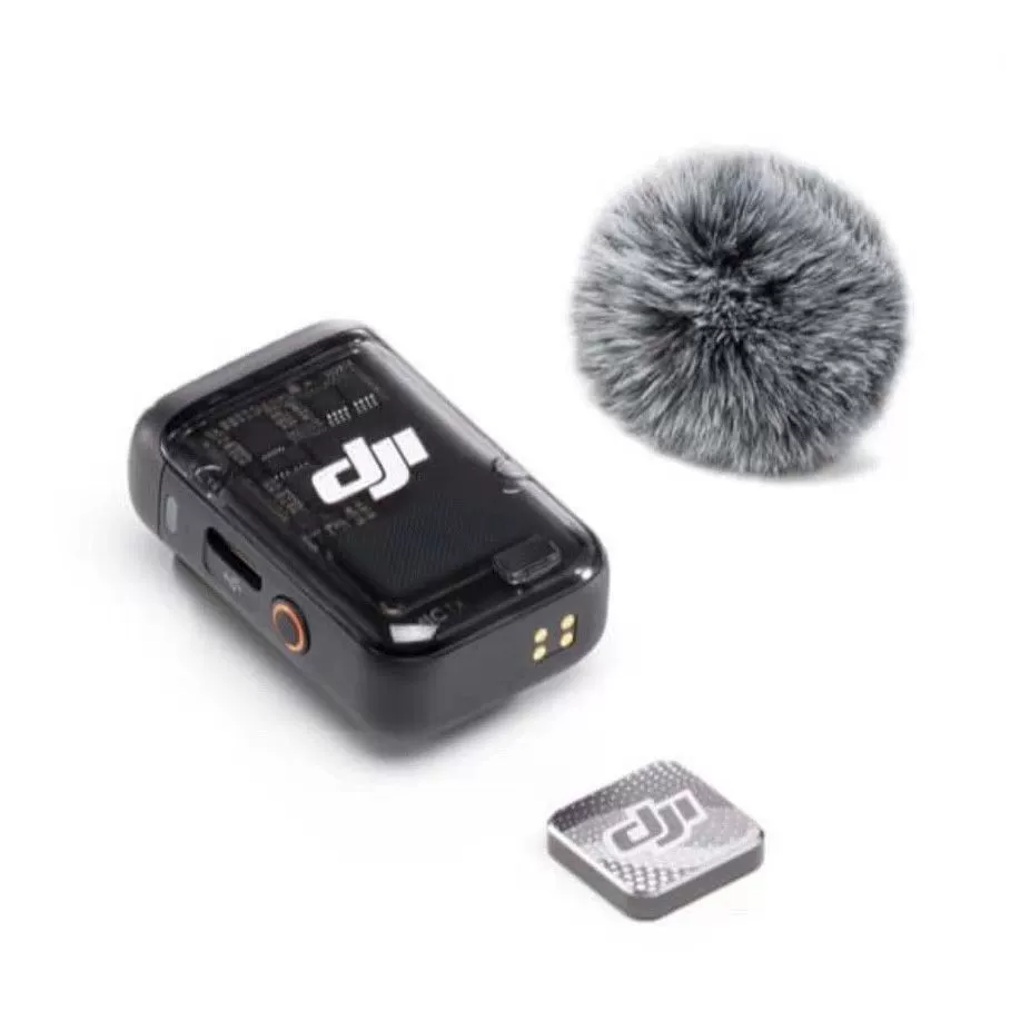 Wireless Microphone Transmitter DJI MIC 2, Pocket-sized Bluetooth, Noise Reduction for Pocket 3
