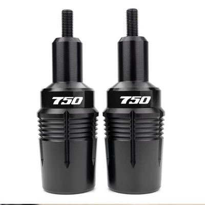 Suitable for Suzuki Gsxs750 Motorcycle bumper - black-pair-of-body-anti-fall-gsxs750