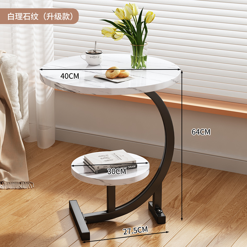 J-더블 레이어-화이트 스톤-블랙 랙