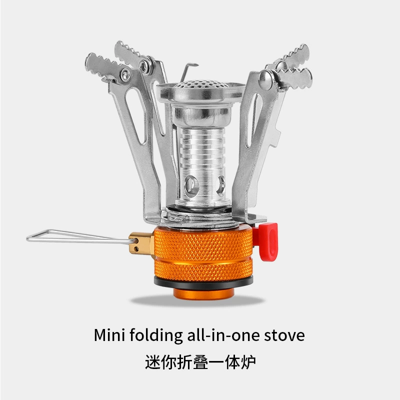 Уличная походная плита, уличная чайная плита, портативная кассетная плита, складная газовая плита, мини-плита для кипячения воды