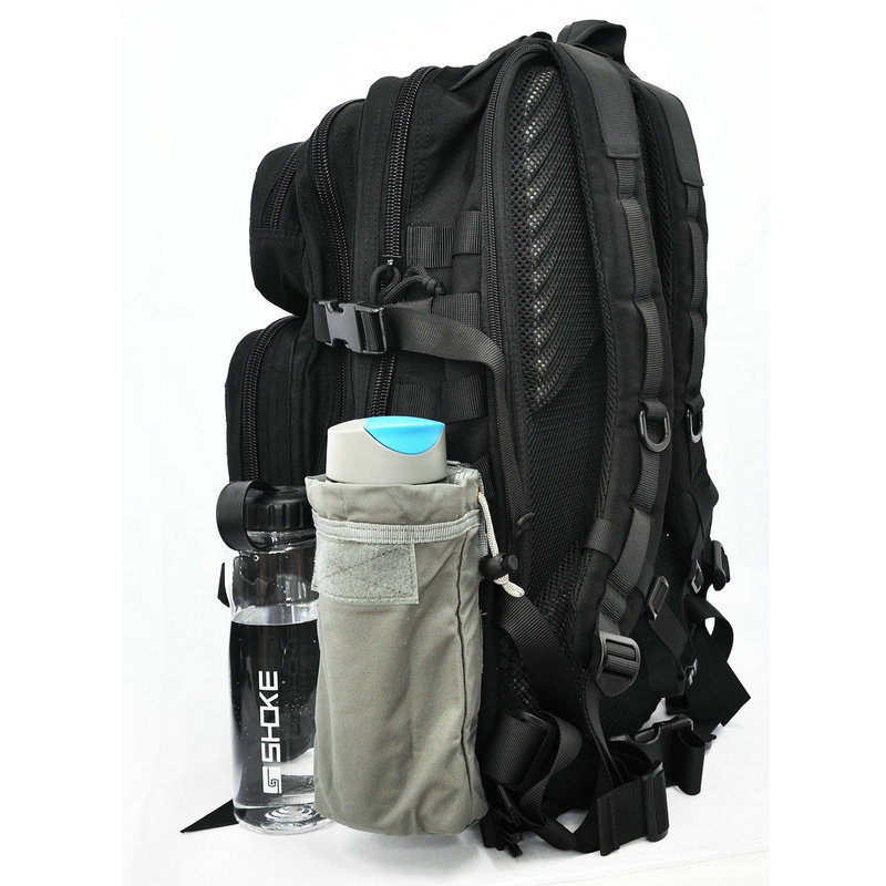 Nueva táctica Molle bolsa de reciclaje plegable Cordura bolsa accesorio multifuncional bolsa de almacenamiento al aire libre