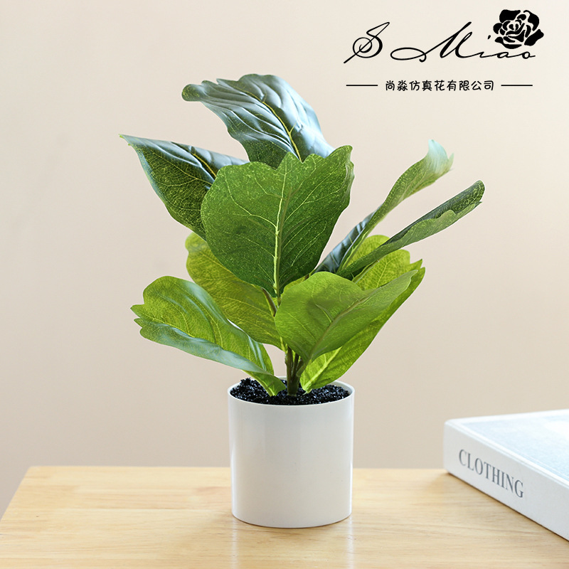 Flores artificiales, plantas verdes artificiales, bonsái, adornos creativos, flores simuladas, plantas de plástico, decoración de interiores, dropshipping, plantas en maceta simuladas