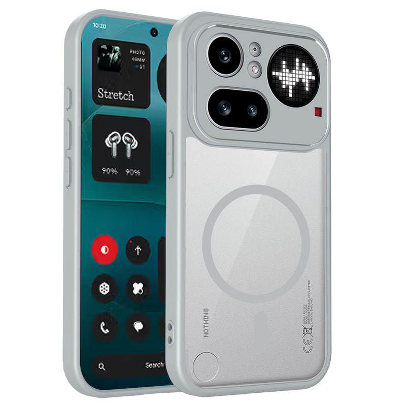 Suitable for Nothing Phone 4Apro Transparent Magnetic Phone Case Noting Phone 4A Protective Cover Suitable for Nothing Phone 4Apro Transparent Magnetic Phone Case Noting Phone 4A Protective Cover