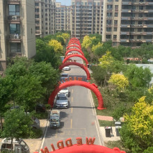 定制充气拱门开业活动户外广告商城主题节日庆典拱门方形模型