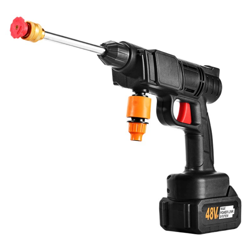 Популярная уличная портативная беспроводная автомойка высокого напряжения с литиевой батареей, автомойка, бытовой пистолет для мойки автомобилей, водяной пистолет, оптовая продажа с фабрики