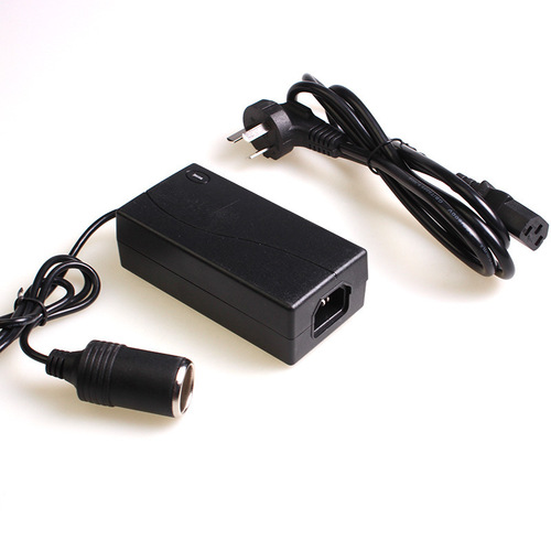 220V to 12V power converter inverter household socket to car vacuum cleaner refrigerator adapter