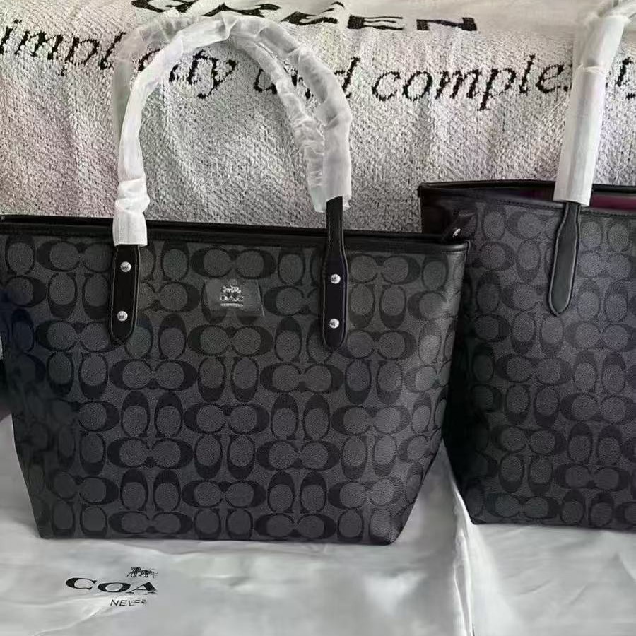 Koujia versión alta Tote bolso de mujer de gran capacidad retro clásico PVC presbiterio city30 bolso de un solo hombro nuevo