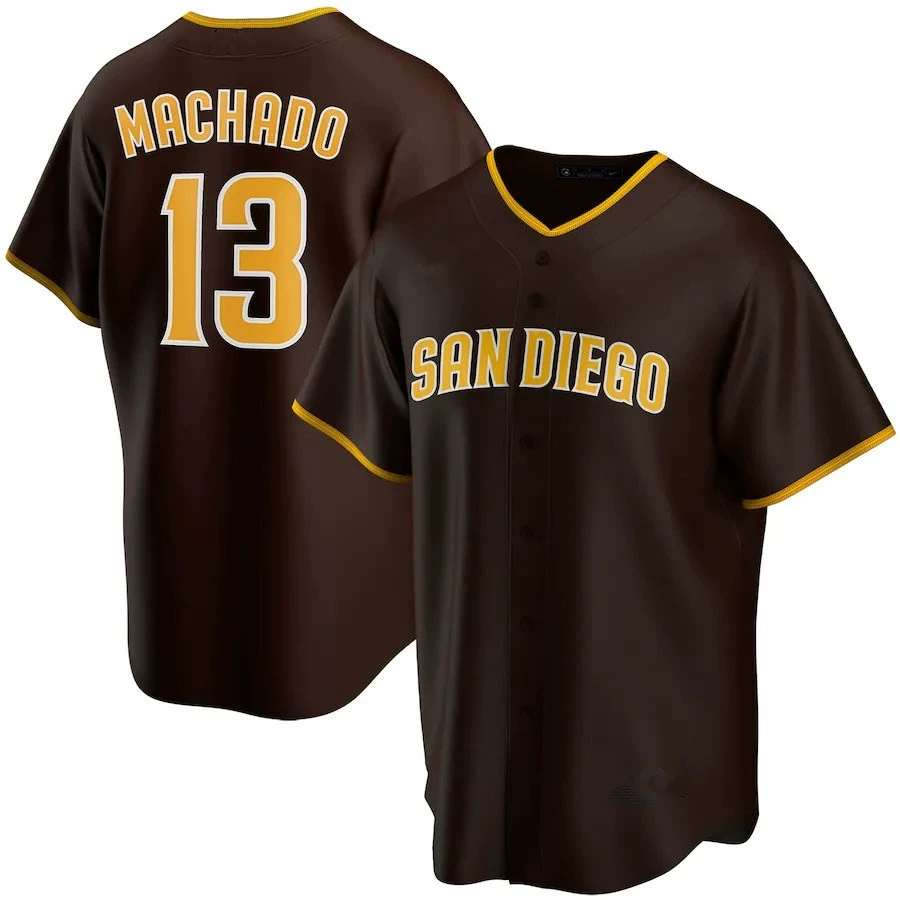 MLB бейсбольная форма Padres элитная версия джерси Padres №23 Tatis, №13, №2