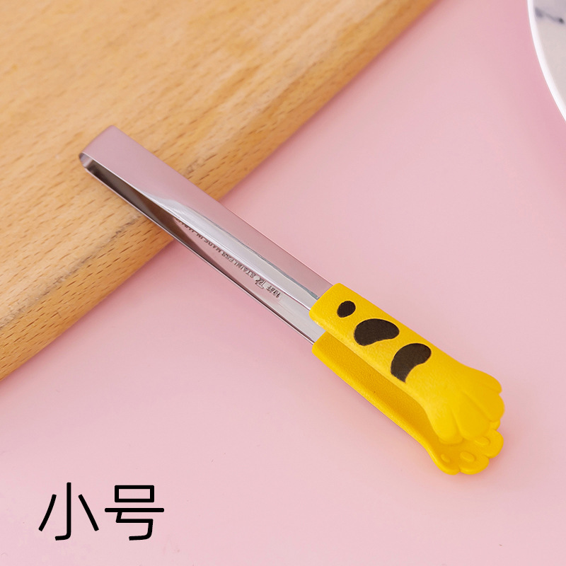 Lindo dibujos animados cocina garra de gato clip de alimentos de acero inoxidable clip de ensalada clip de barbacoa para hornear