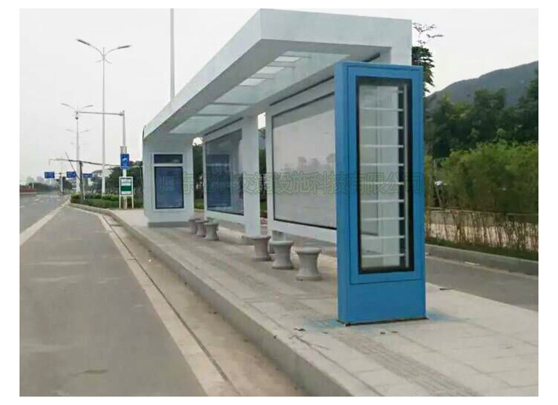 101横琴岛候车亭