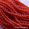 Factory wholesale baking paint 4/6/8/10 Glass imitation jade round beads DIY jewelry accessories beaded windy hair decoration materials