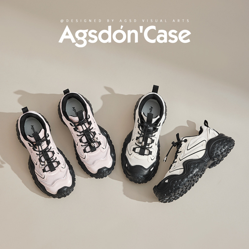 Zapatos de senderismo Augusden con suela gruesa para mujer, calzado deportivo de forro polar para trekking al aire libre, novedad primavera 2026.