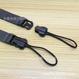 厂家现货塑料5分织带挂绳扣 1.5cm小插扣 手机挂绳 展牌扣 穿15MM