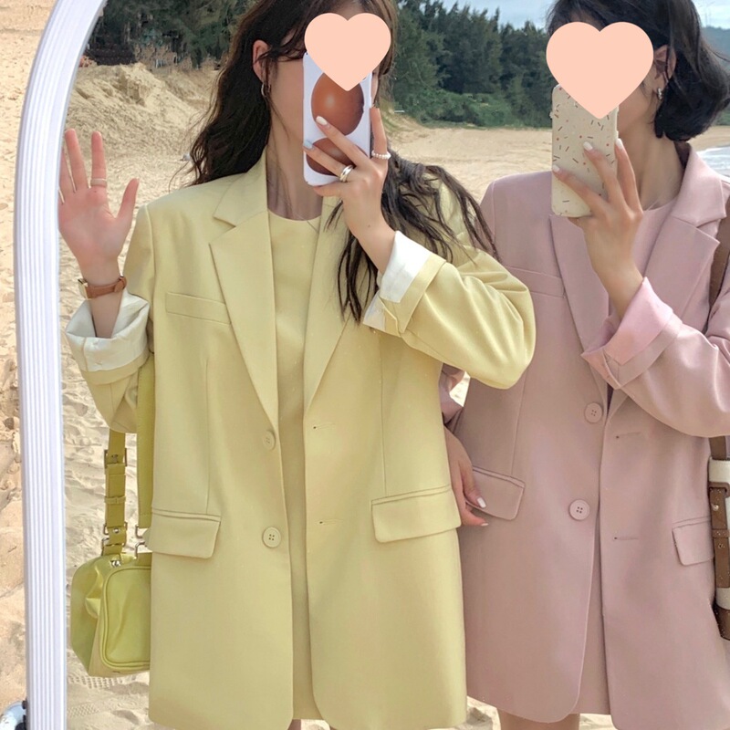 Size Has Been Updated. Casual and Versatile Basic Design Blazer, Sleeveless Dress Suit, One Size Fits All