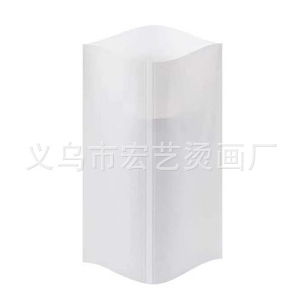 工厂产销热缩袋耐高温热升华保温杯 shrink wrap 奶白色PET收缩膜