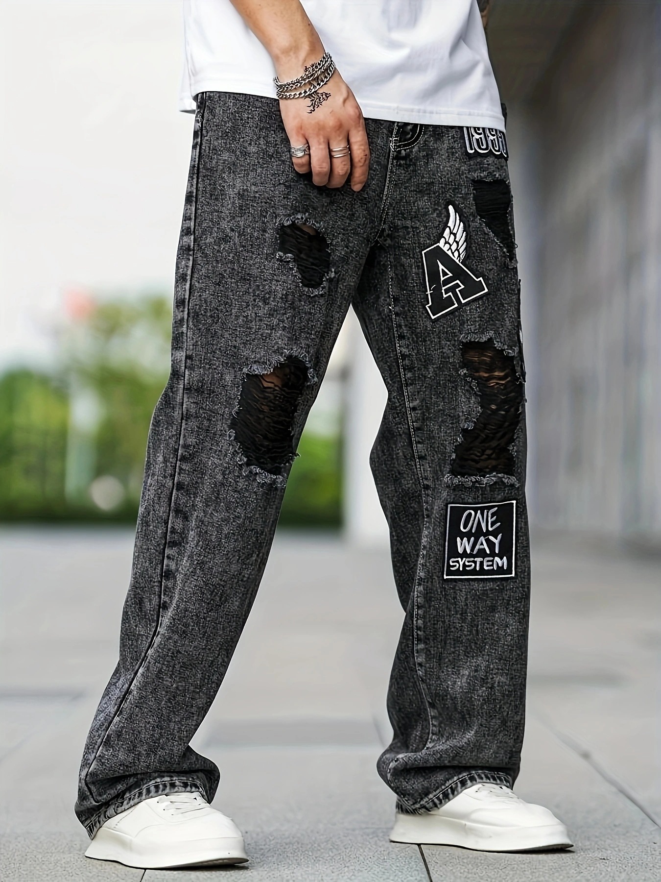 European And American Style Men's Fashion Denim Trousers Men's New Jeans_mkmklike.com