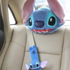 アニメの外星仔自動車ヘッドレストシートの首保護枕車載腰枕抱き枕かわいいぬいぐるみ車内アクセサリー