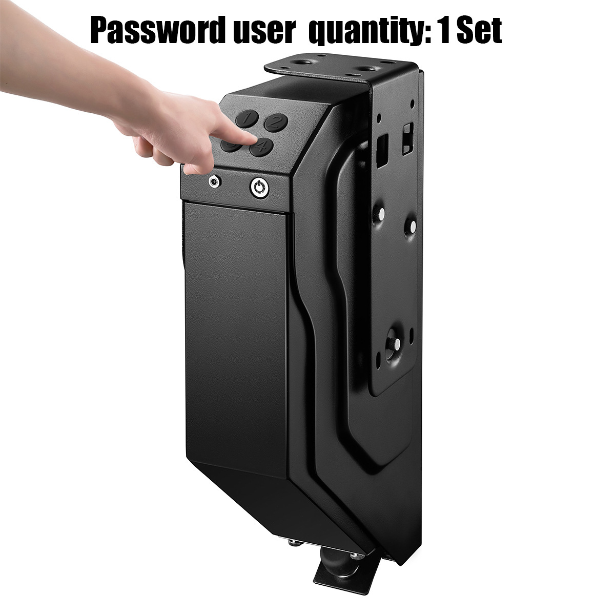 安仕邦科技安防类欧美电子密码手枪保险箱 gunsafe gunbox OS580C