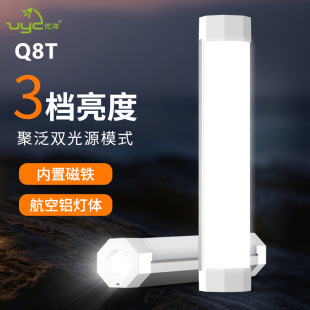 Outdoor Camping Light, Camping Emergency Lighting, Multi-Purpose Work Light, Portable Magnetic Led Flashlight