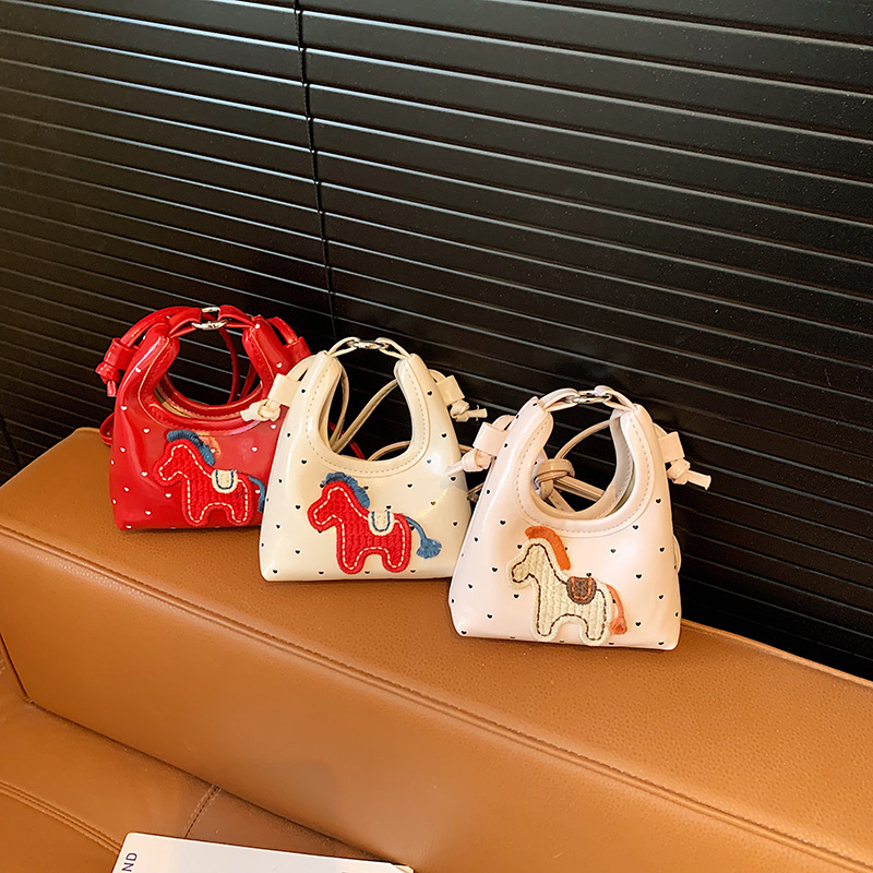 Cartoon cute ponies, bolsas de hombro para niños y niñas, bolsas de mini bebé, bolsas de nuevo tipo de comercio exterior