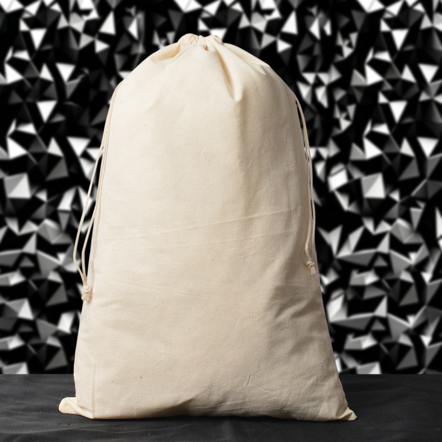 Bolsa de algodón de color natural, bolsillo con cordón, joyería, almacenamiento de granos diversos, bolsa de algodón con boca de cordón de algodón transpirable, logotipo impreso image 18