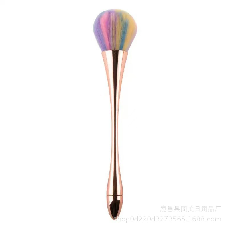Rose gold + colorful hair