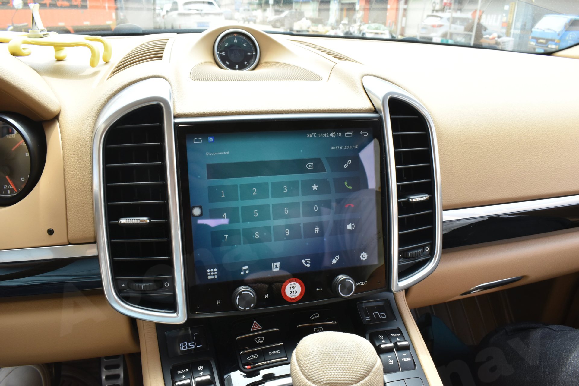 Suitable for Porsche Cayenne Original Car Style 2010-2017 Navigation Modified Car Wireless Carplay