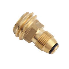 Camping Outdoor Propane Gas Stove Adapter Conversion Connector Cylinder Refill Brass Interface Wholesale