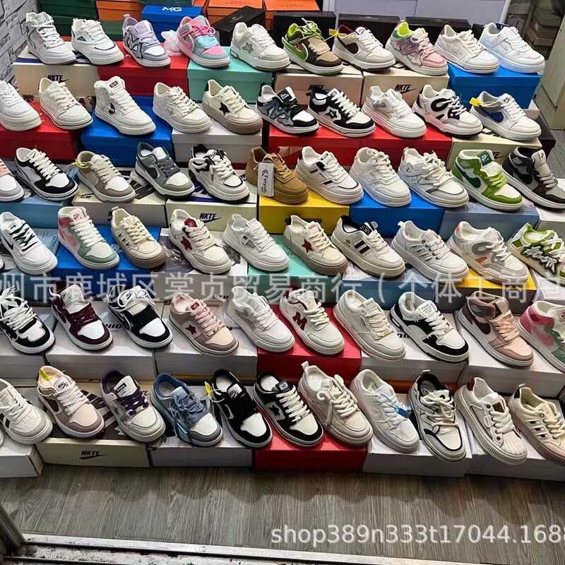 [30 Years of Handling Shoe Wholesale] Fujian Jinjiang Miscellaneous Women's Shoes, Casual Sports Shoes, Wholesale Street Stall Shoes