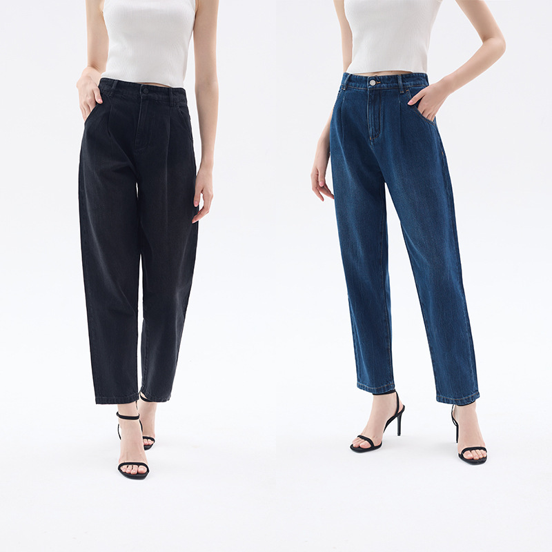 Special Offer: Fr High-Waisted Cotton Straight Tapered Pants, Hip-Lifting, Skin-Friendly, Retro Stylish Cropped Jeans for Women Special Offer: Fr High-Waisted Cotton Straight Tapered Pants, Hip-Lifting, Skin-Friendly, Retro Stylish Cropped Jeans for Women