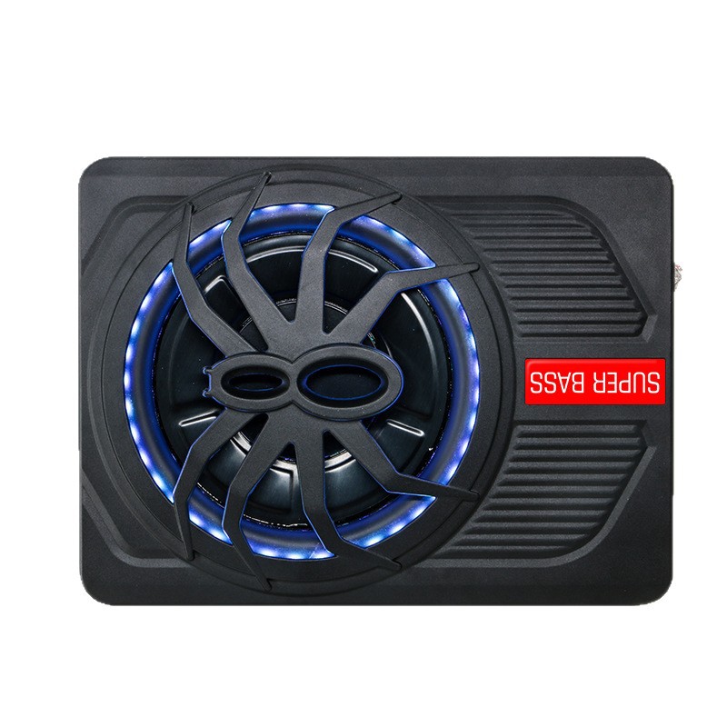 Ultra-thin car subwoofer audio modification seat cannon active subwoofer
