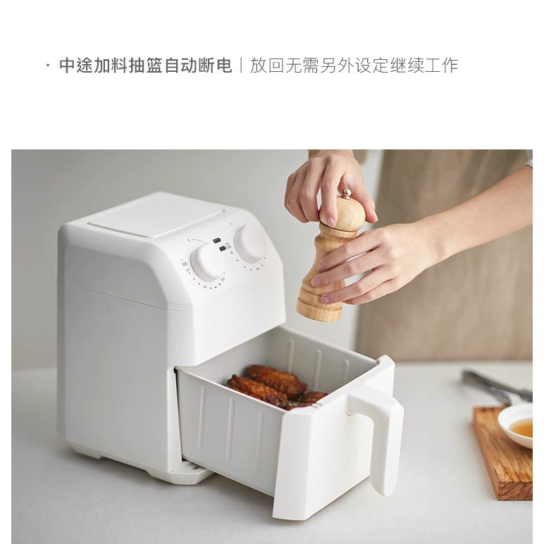 Olek air fryer новинка бытовой небольшой электрический фритюрник умный 3л многофункциональный полностью автоматический фритюрник