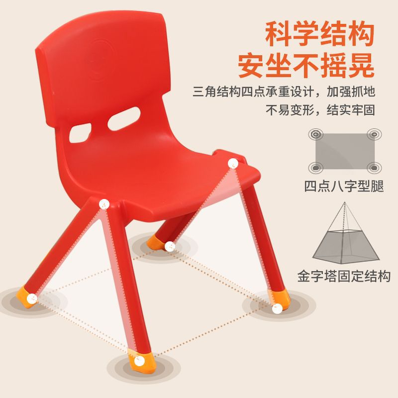 Children's teaching plastic chair for home use for students for…