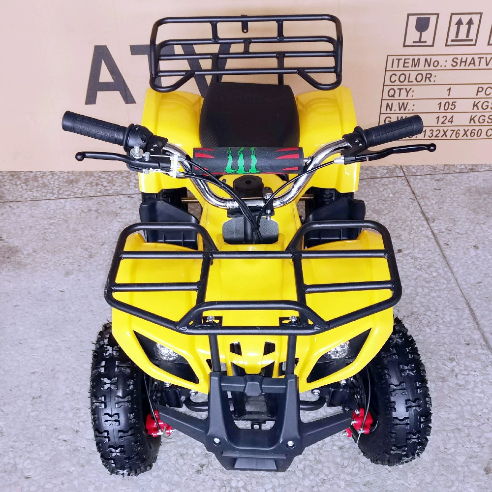 Детский внедорожник ATV 49cc Little Bull для пляжа с приводом на четыре колеса, вседорожный спортивный автомобиль