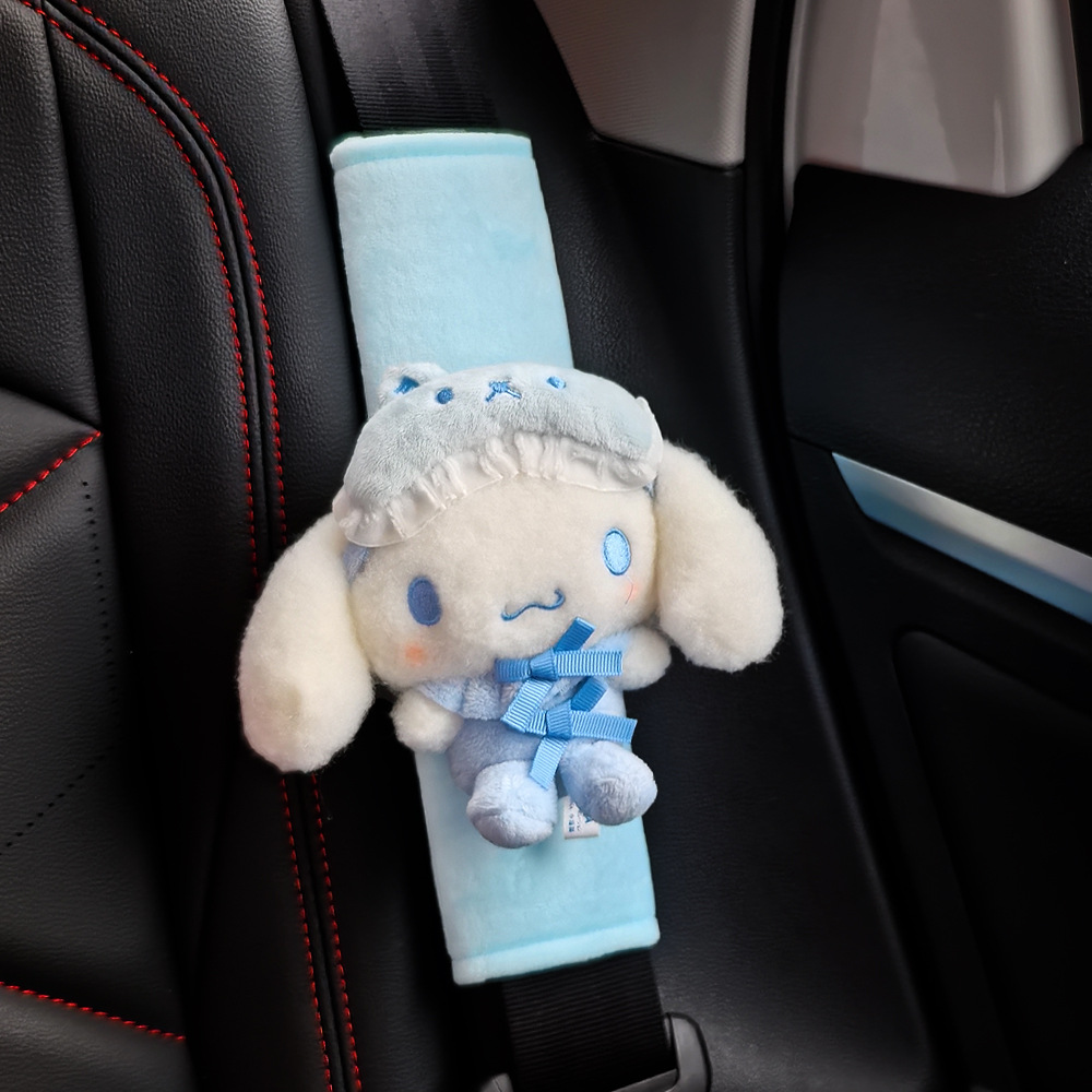 Funda Protectora para Cinturón de Seguridad de Peluche, Decorativo para Automóvil