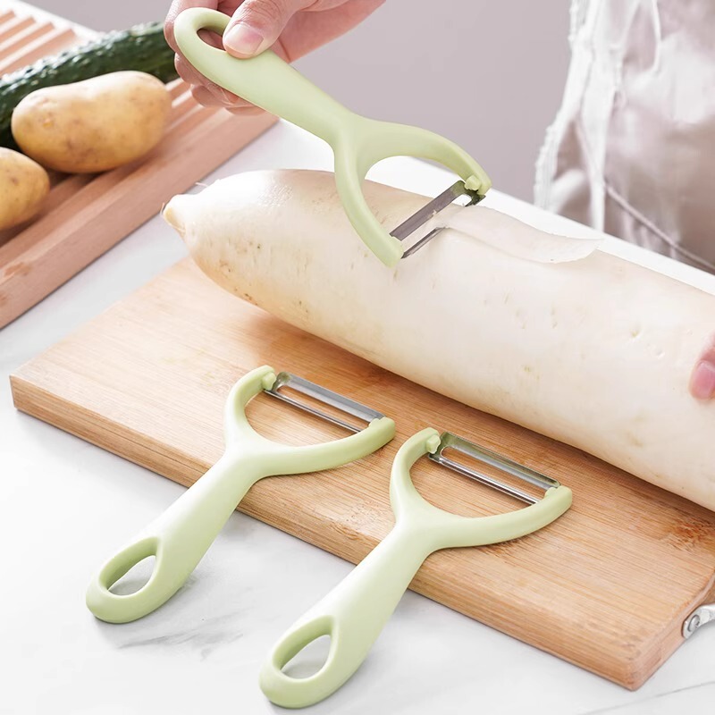 皮むきナイフ家庭用果物の皮むき器台所ジャガイモのキュウリ料理の多機能鋭利な皮むきナイフ卸売り|undefined