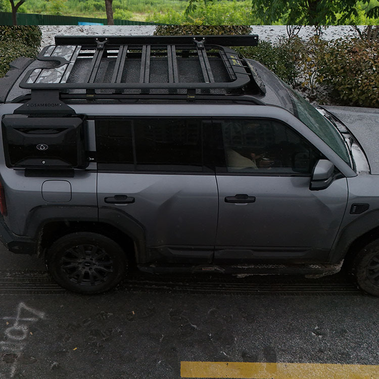 Suitable for Equation Leopard 5 Modified Roof Luggage Rack Side Climbing Ladder School Bag Mecha Modified Parts Side Tent Roof Light Weijia