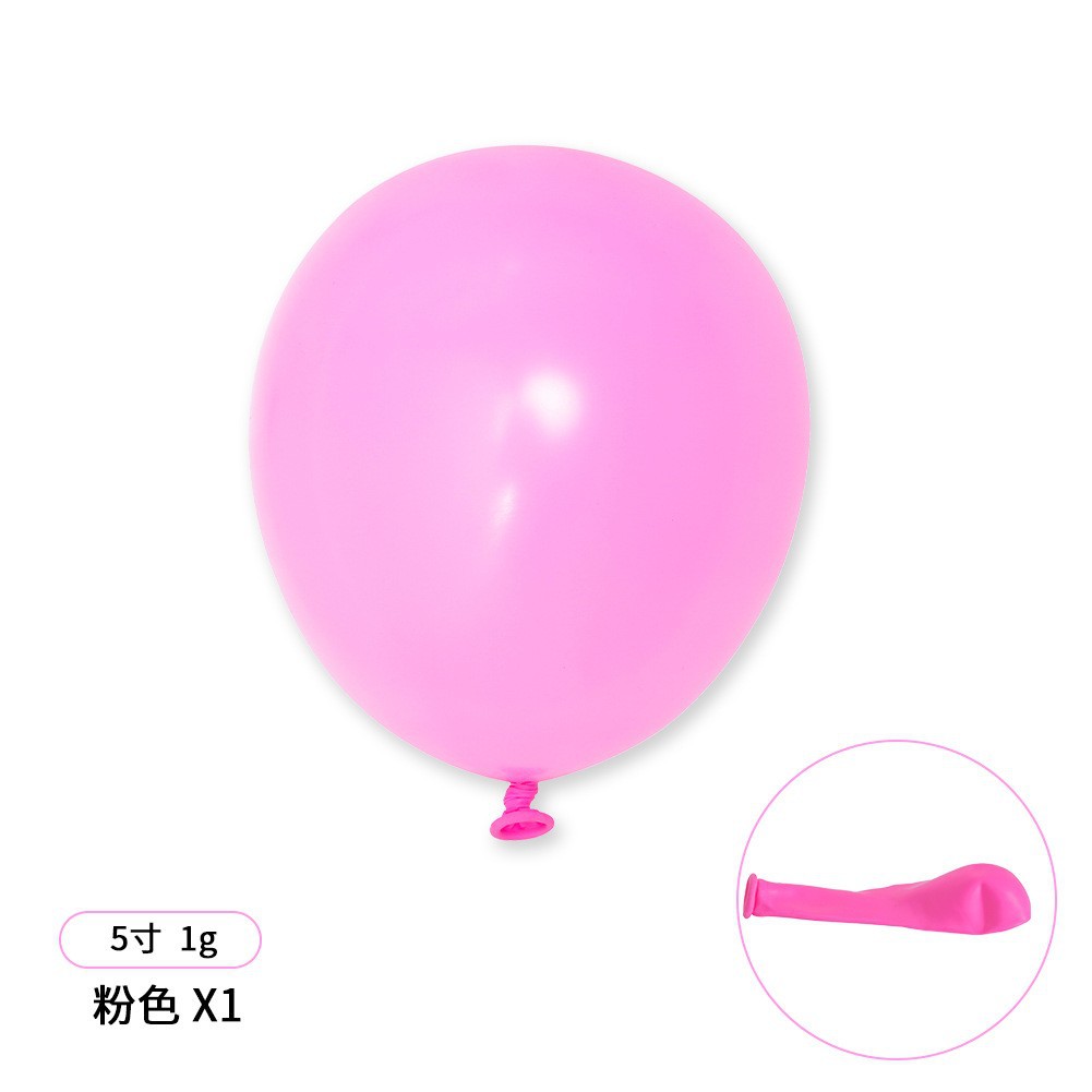 Round Matte 5-inch Pink 200/1 Pack