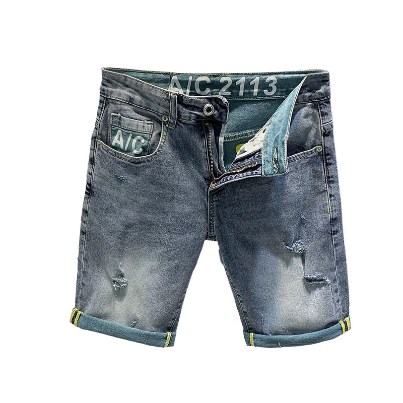 Ретро японская джинсовая юбка, мужские летние трендовые шорты, брюки, ностальгия, свободный прямой крой