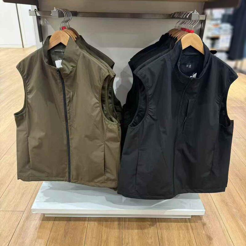 Men's Women's Windproof Vest Casual Vest Functional Jacket Outdoor Sports Tooling Style 2025 Spring 476521