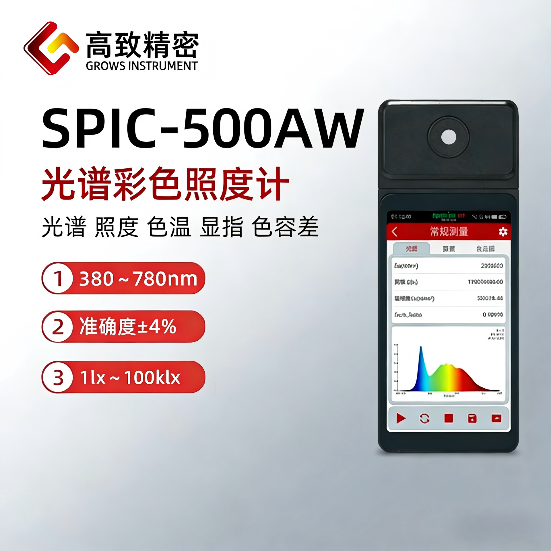 SPIC-500AW���ײ�ɫ�նȼ� �����ն�ɫ����ɫָ���ն���
