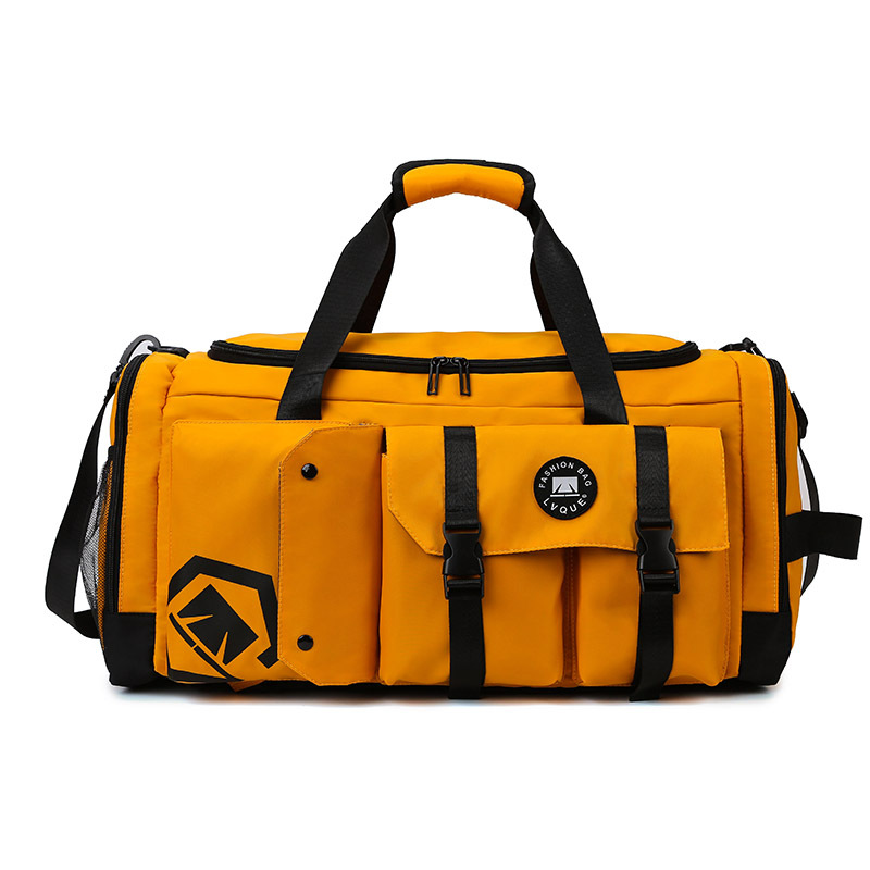 Fitness Backpack Travel Bag With Dry And Wet Separation Compartment_voghion.com