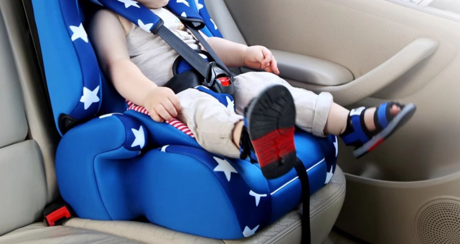 Car child safety seat car simple portable seat for 9 months -12 years old baby baby child