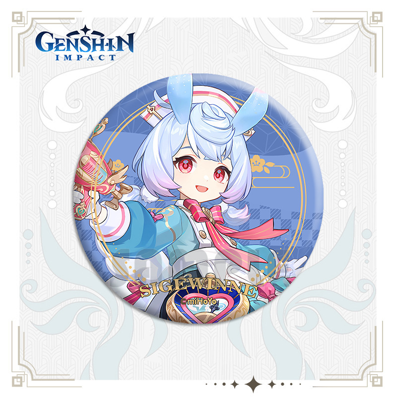 二次元谷子馬威カシテラリ雷電将軍ルイサンフニーナゲーム周辺バッジ卸売新|undefined