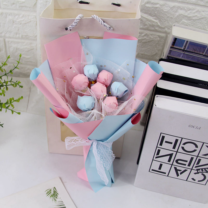 Lollipop Flower Bouncing Creative Gift Birthday Gifts Dry Flower…