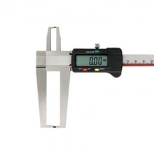 广陆数显不锈钢刀头双内沟槽卡尺测量小孔内的内沟槽尺寸量程150-