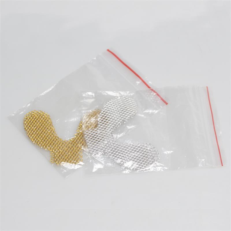 Prótesis dentales, malla metálica de refuerzo dental, malla resistente para mandíbulas superior e inferior, materiales dentales
