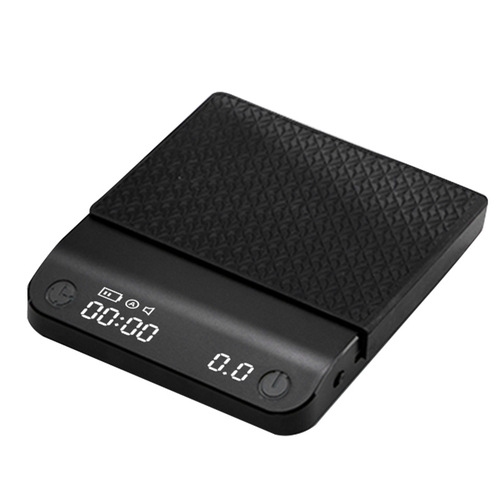 Intelligent high-precision coffee electronic scale hand brewed Italian automatic timing coffee scale mini home kitchen scale cross-border
