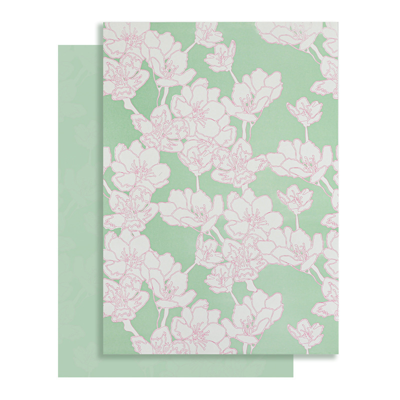 Floristería Papel de ramo Papel de embalaje de abanico de arte Papel de arte de mármol impermeable grueso Lote de material de embalaje de flores image 4