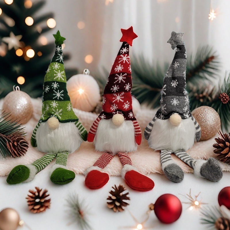 Decoración navideña Decoración de Papá Noel Decoración de escenas navideñas Accesorios Decoración navideña Muñeco de nieve navideño